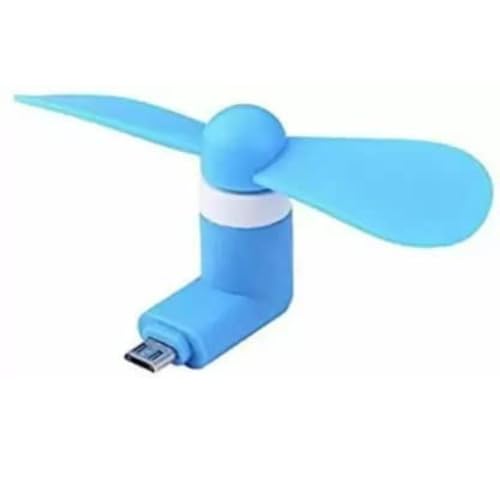 ATEVON Micro USB Mini Fan – High-Speed 2-Blade Mobile Cooler