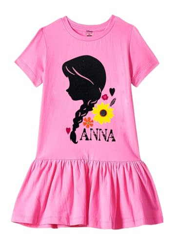 Kuchipoo © Disney Elsa & Anna Girls Cotton Frocks - Pack of 2
