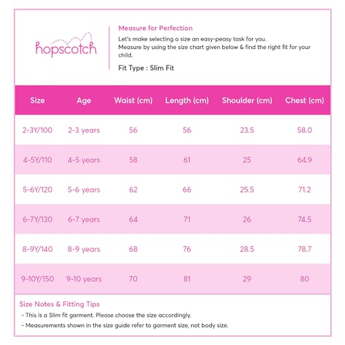 Hopscotch Girl's Polyester Fit and Flare Knee-Length Party Dresses