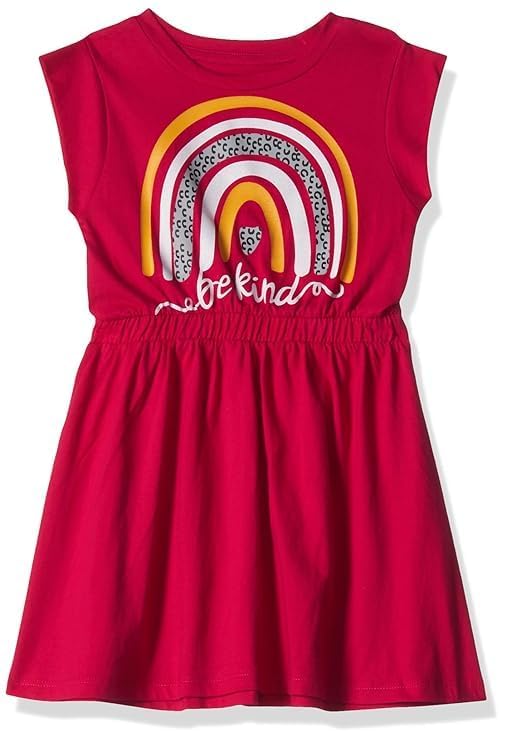 T2F Girl Casual Knee-Length Dress(Pack of 3)