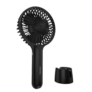 UN1QUE X3 Mini Portable Fan - Powerful Brushless Motor Fan with Large Blades