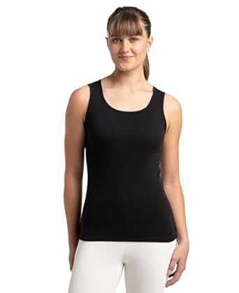 Jockey A113 Women's Super Combed Cotton Rib Fabric Slim Fit Solid Tank Top