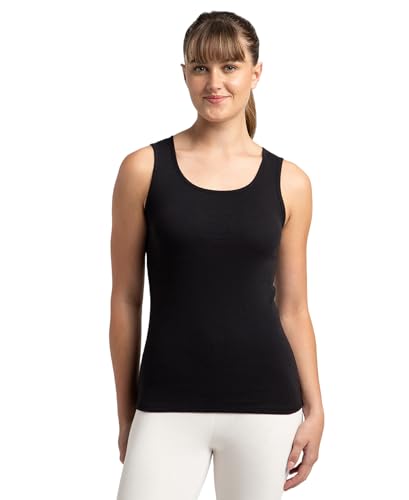 Jockey A113 Women's Super Combed Cotton Rib Fabric Slim Fit Solid Tank Top