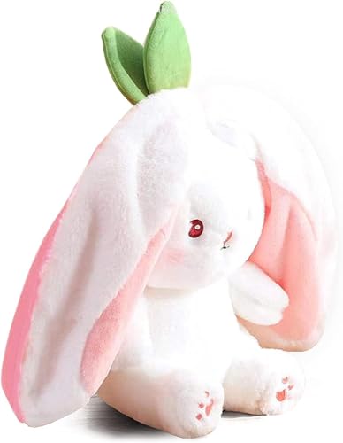 Niku Rabbit with Chain Reversible Bunny Rabbit Soft Stuffed Toys for Girls Boys Baby Kids | Doll