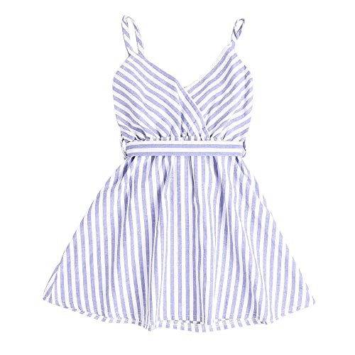 Hopscotch Baby-Girl's Cotton Empire Waist Knee-Length Dress