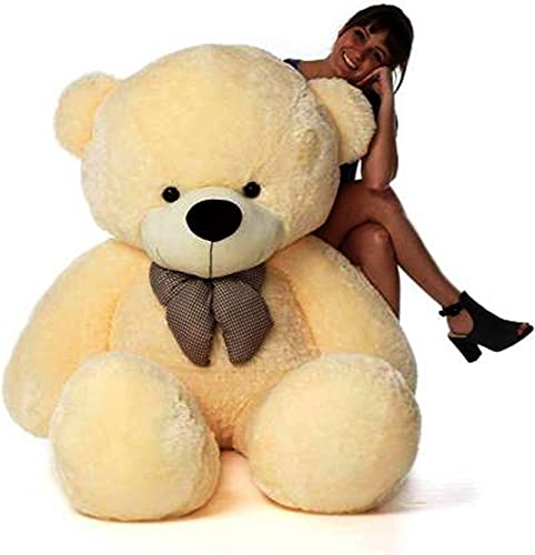 Teddywala Teddy Bear - 4 Feet Cream Colour - Medium Size Teddy Bear for Girls and Boys