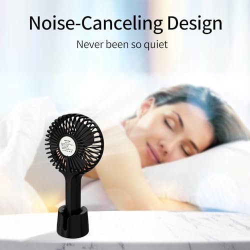 UN1QUE X3 Mini Portable Fan - Powerful Brushless Motor Fan with Large Blades