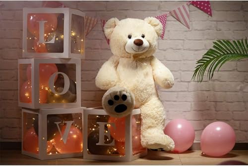 HUG 'n' FEEL SOFT TOYS Teddy Bear 3 feet