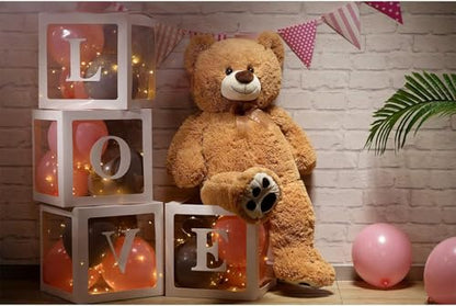 HUG 'n' FEEL SOFT TOYS Soft Toy Teddy Bear Plush & Stuffed Toys (4 feet