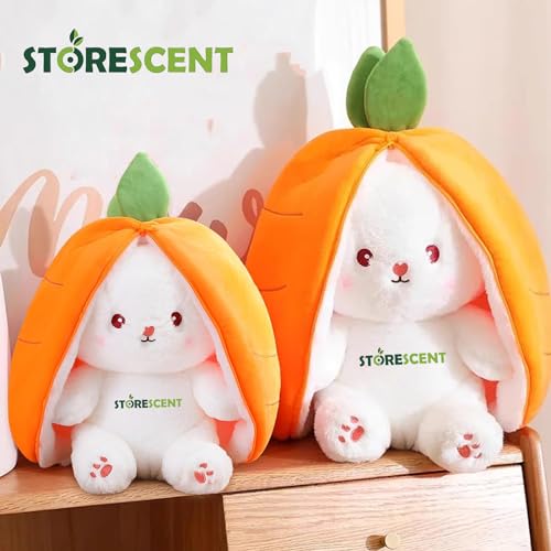 Storescent Reversible Carrot Bunny Plush Toy