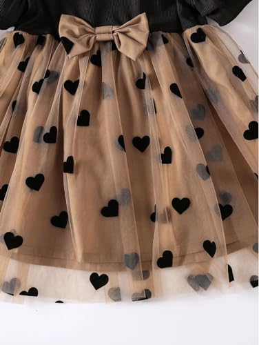 TAGAS Baby-Girl's Net A-Line Knee-Length Dress