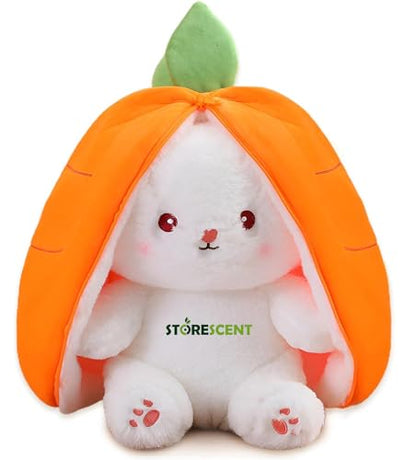 Storescent Reversible Carrot Bunny Plush Toy