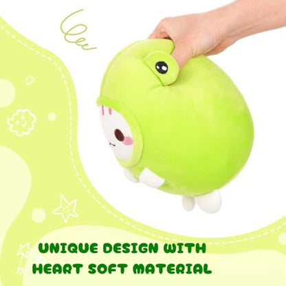 Meera Hoppy Paws Adorable Cat Frog Plush Toy - Perfect Birthday Surprise for a Purr-FECT Friend