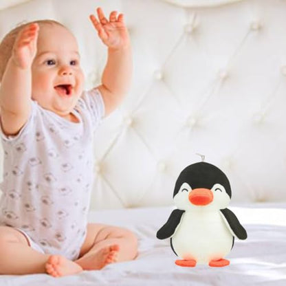 Storio Toy Plushie Super Soft Toys for Kids | Adorable Plush Soft Toys for Baby Boys and Girls Kids - Penguine Black & White