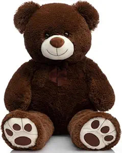 HUG 'n' FEEL SOFT TOYS 3 Feet Coffee Brown Giant Teddy Bear Soft