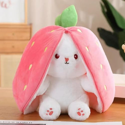 Niku Rabbit with Chain Reversible Bunny Rabbit Soft Stuffed Toys for Girls Boys Baby Kids | Doll