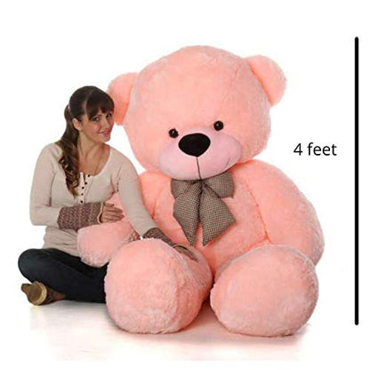 HUG 'n' FEEL SOFT TOYS Teddy Bear 5 feet for Girls