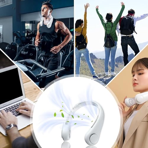 Napp Mall Neck Fans Hands Free Bladeless Fan