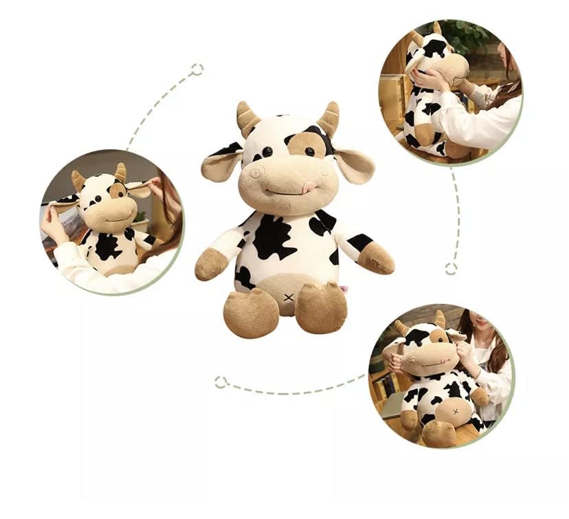 SCOOBA Milk Cow Soft Toy 30cm Super Soft Fabric Small