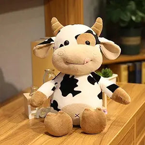 SCOOBA Milk Cow Soft Toy 30cm Super Soft Fabric Small