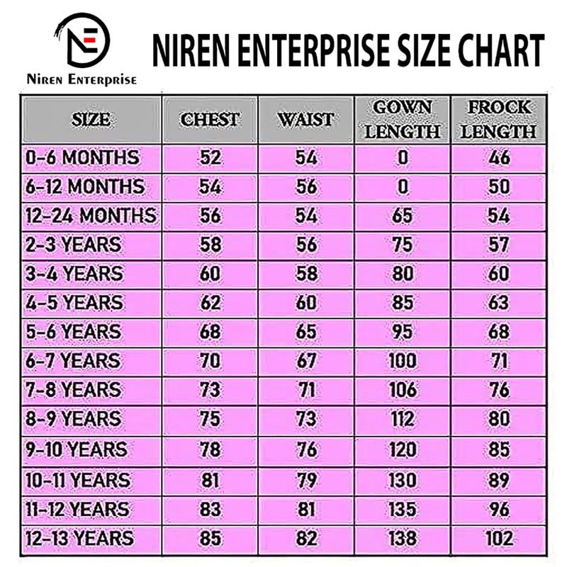 Niren Enterprise Fairy Tail Net Flared Sleeveless Ruffled Pattern Baby Girl Frock