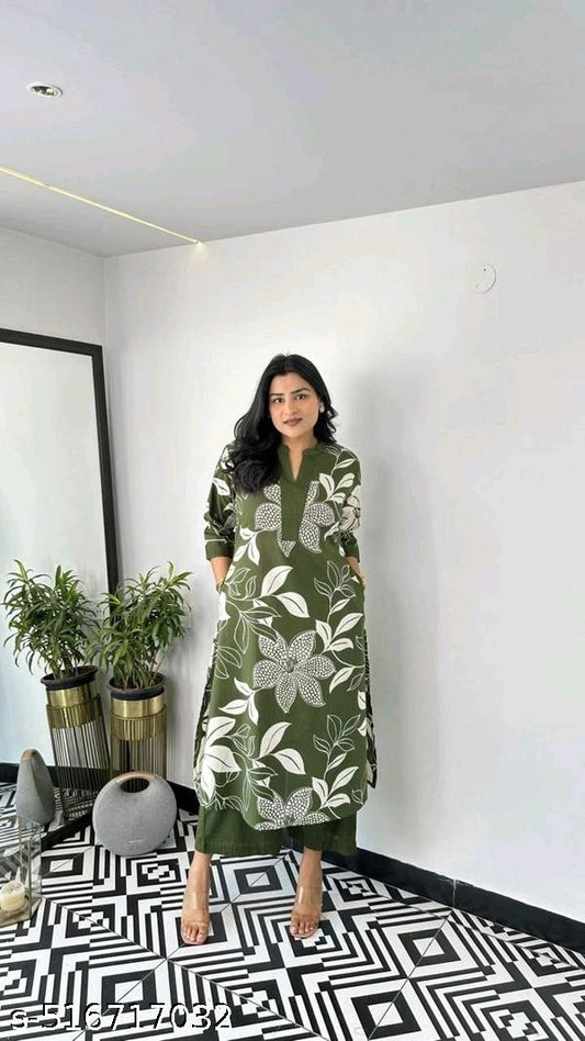 Tagahi Kurti and plazzo set for women