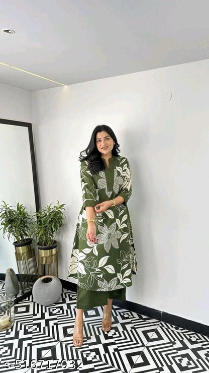 Tagahi Kurti and plazzo set for women
