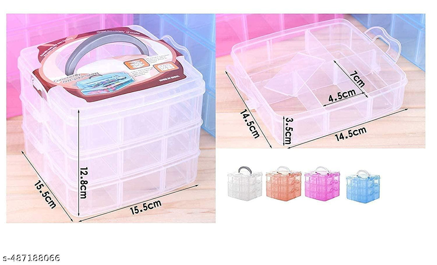 Large Capacity Makeup and Skincare Organizer