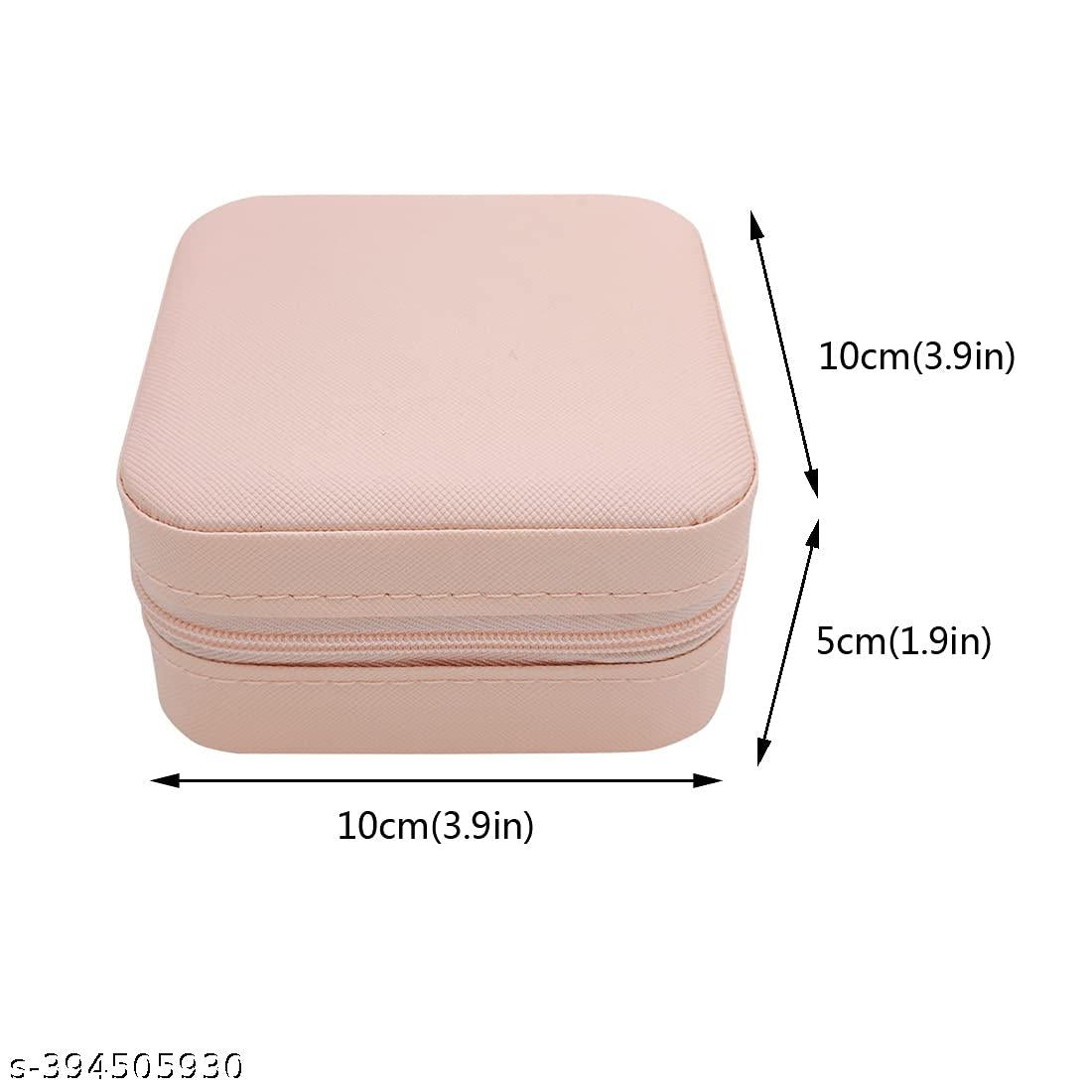 BABY SMALL Jewellery Box., Travel Portable Leather Jewelry Organiser Box. For Ring, Pendant, Earring, Necklace, Bracelet Organizer Storage Holder Boxes