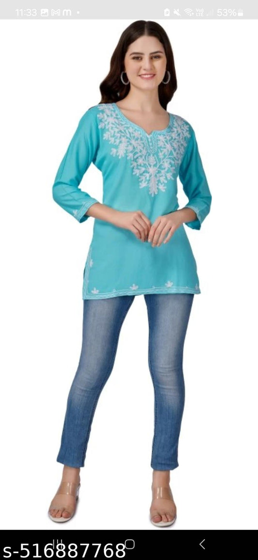 GREEN KURTI