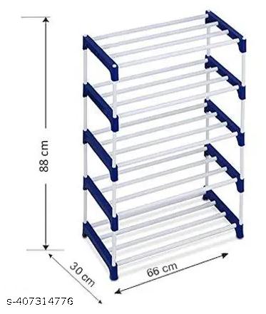 Best Quality Shoe Rack for Shoes and Clothes Step 4- (Blue)